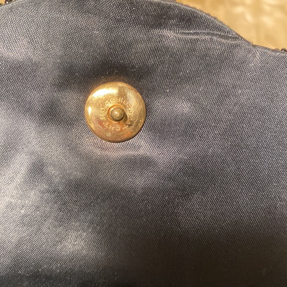 Vintage clutch purse Goldco glass beaded black 1940’s 1950’s - Picture 10 of 10